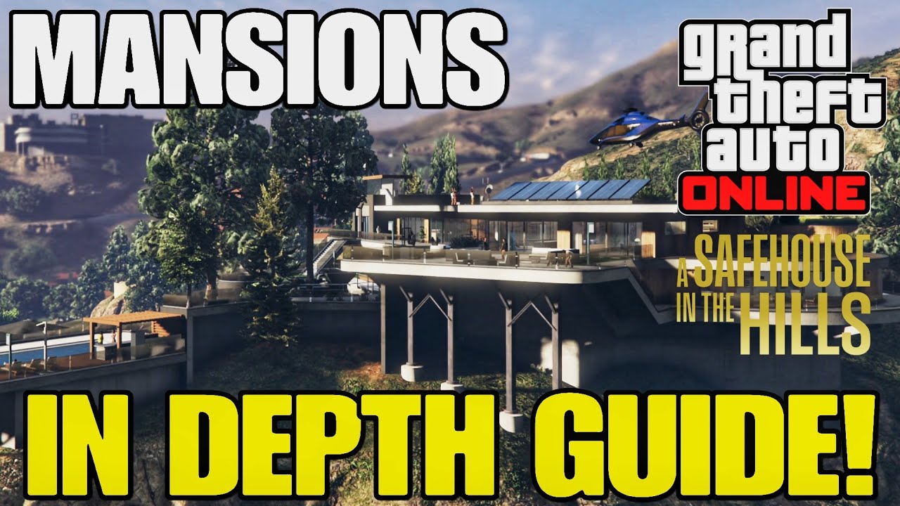 Подробное руководство по особнякам в GTA Online!