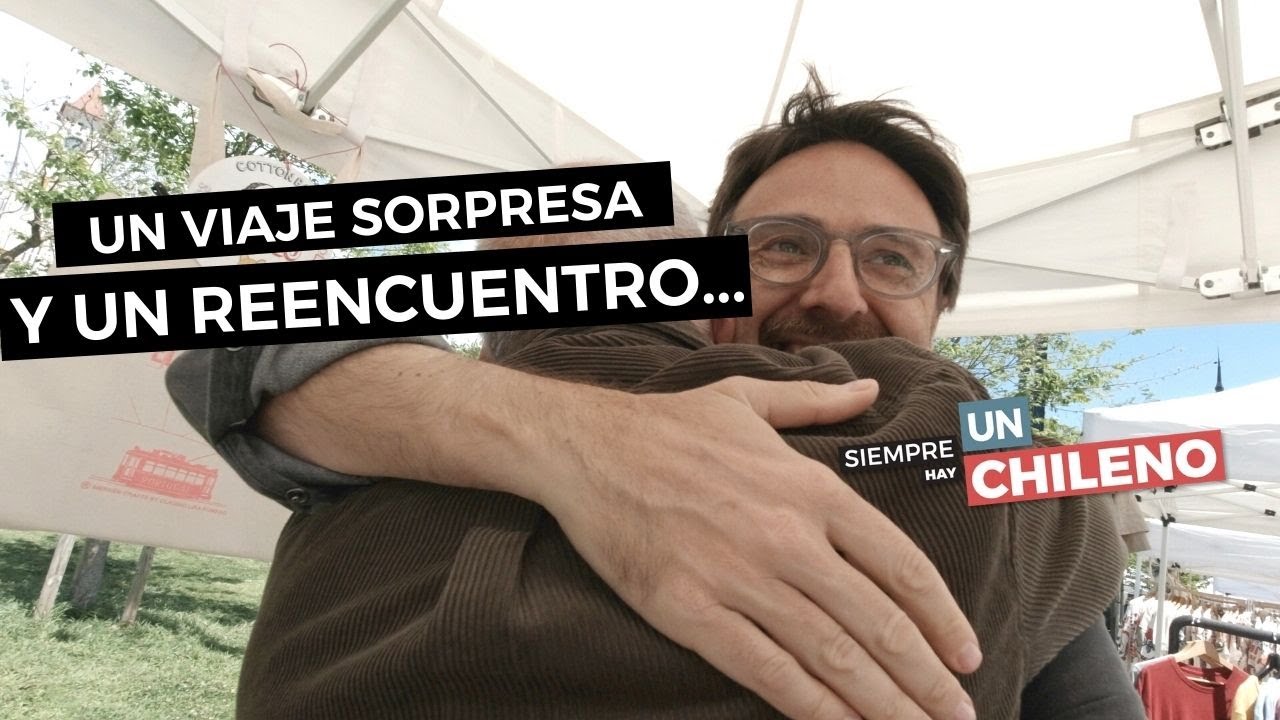 Un viaje sorpresa ✈️ ... y un gran reencuentro  | Siempre hay un Chileno 🇨🇱 | Lisboa Portugal
