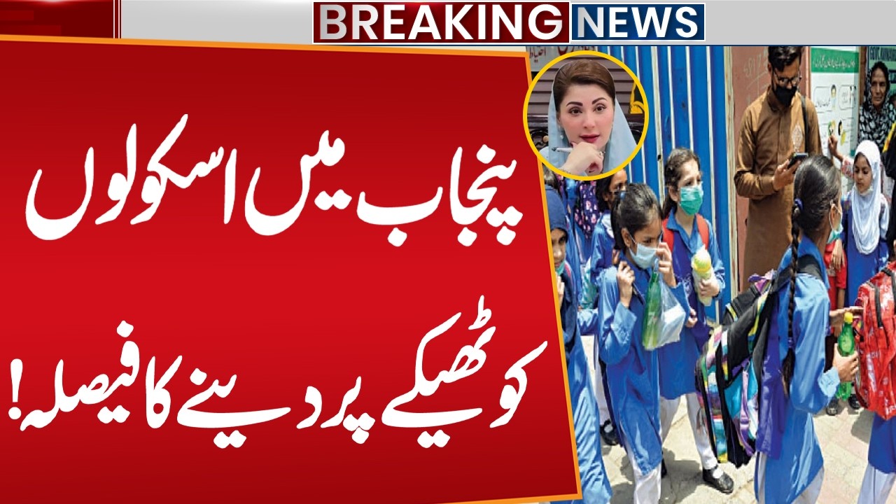 Punjab Govt Decides to Outsource Schools | Major Education Policy Shift | Breaking News |Public News