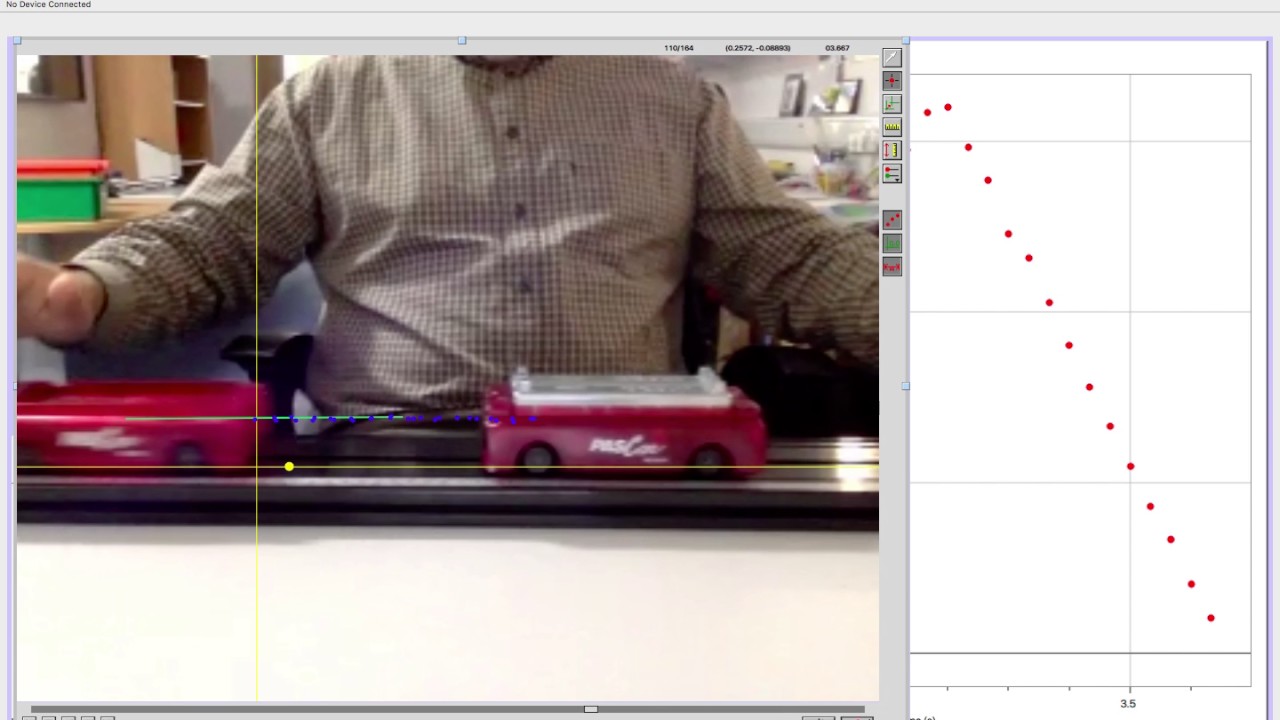 Logger Pro Momentum Video Analysis