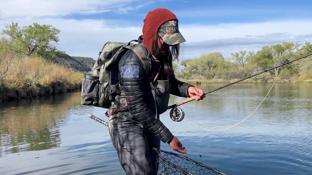2 Days Camping and Fly Fishing the San Juan River in New Mexico for Rainbow and Brown Trout!