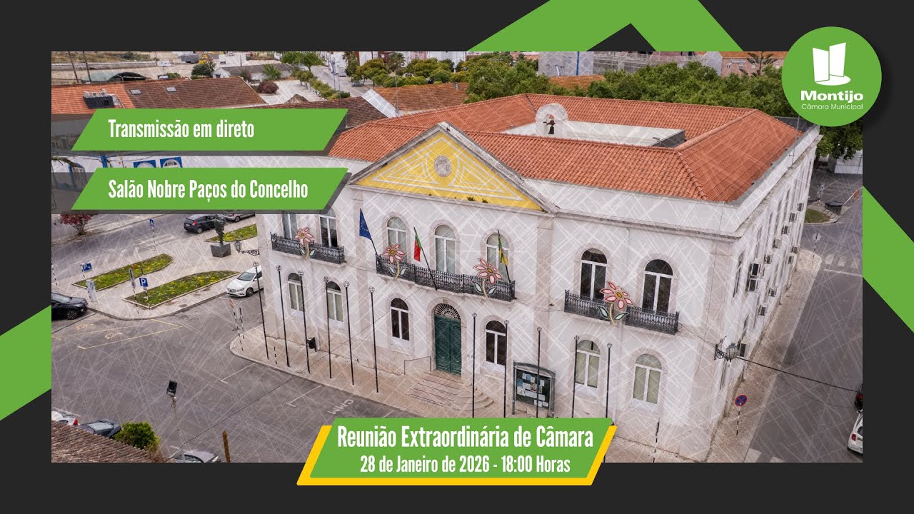 Reunião Extraordinária de Câmara - 28 de Janeiro de 2026