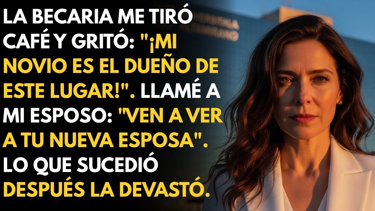 La becaria me tiró café y me gritó que su novio era el  DUEÑO   La puse en su lugar !