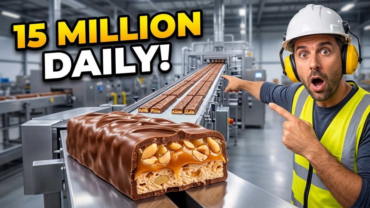 The Engineering Behind Every Snickers Bar | Factory Inside Look