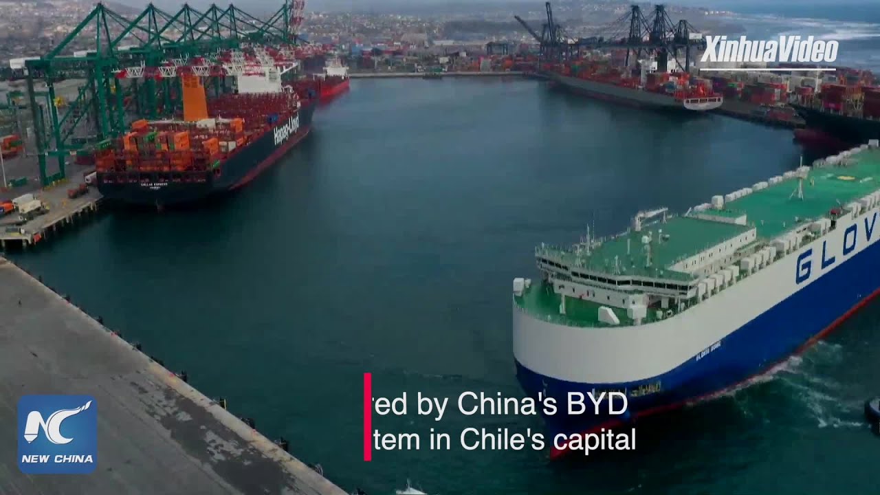 150 new Chinese-made electric buses put into operation in Chile