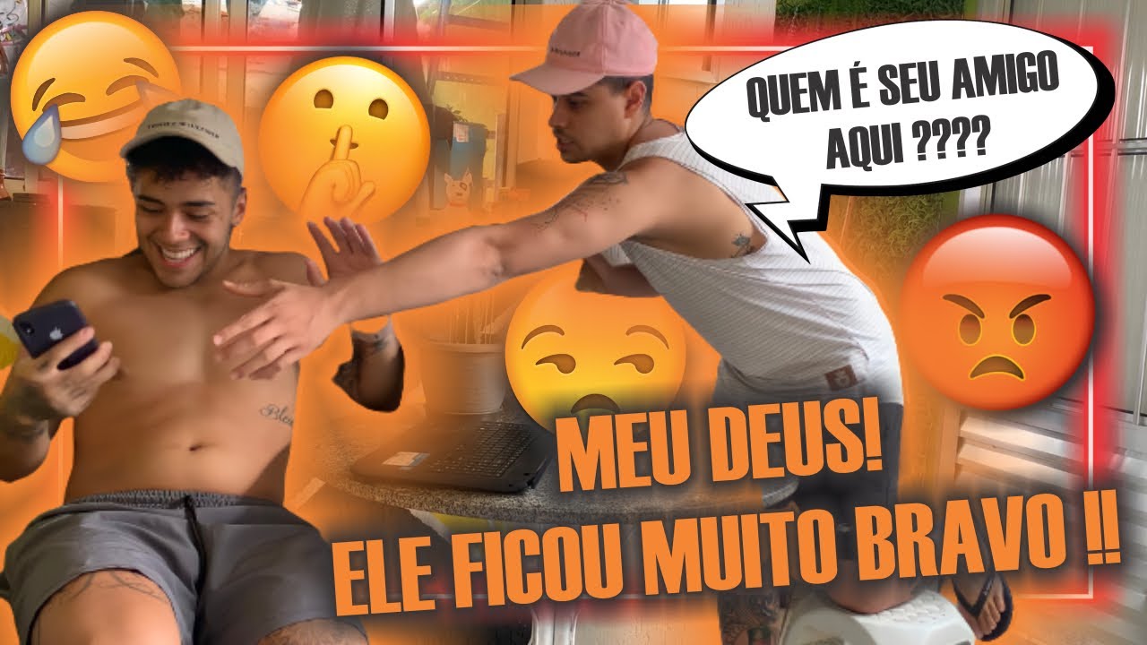 TROLLEI MEU NAMORADO CHAMANDO ELE DE AMIGO *ele ficou bravo*
