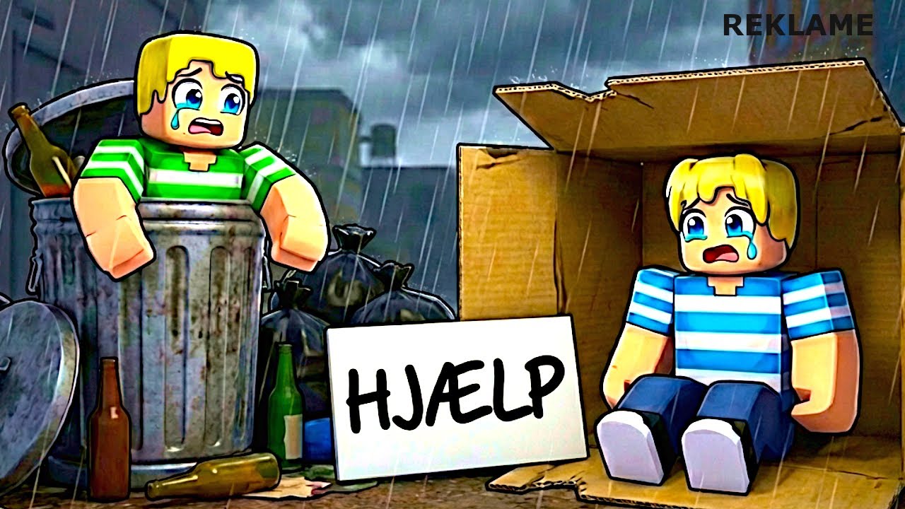 Livet Som Hjemløs I Roblox!!