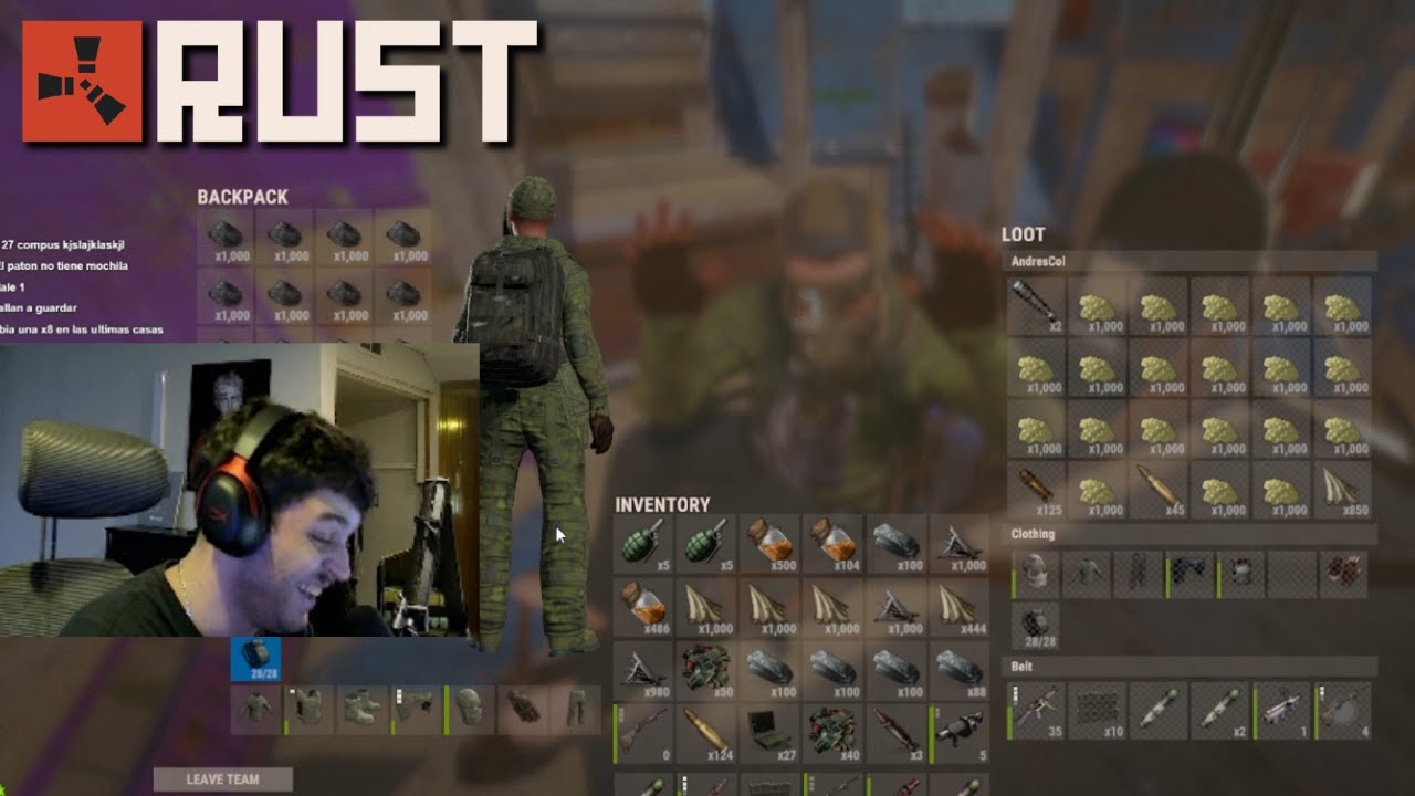 AS&Iacute; RAIDEO AL M&Aacute;S CHINO FARMER DEL SERVIDOR - Rust