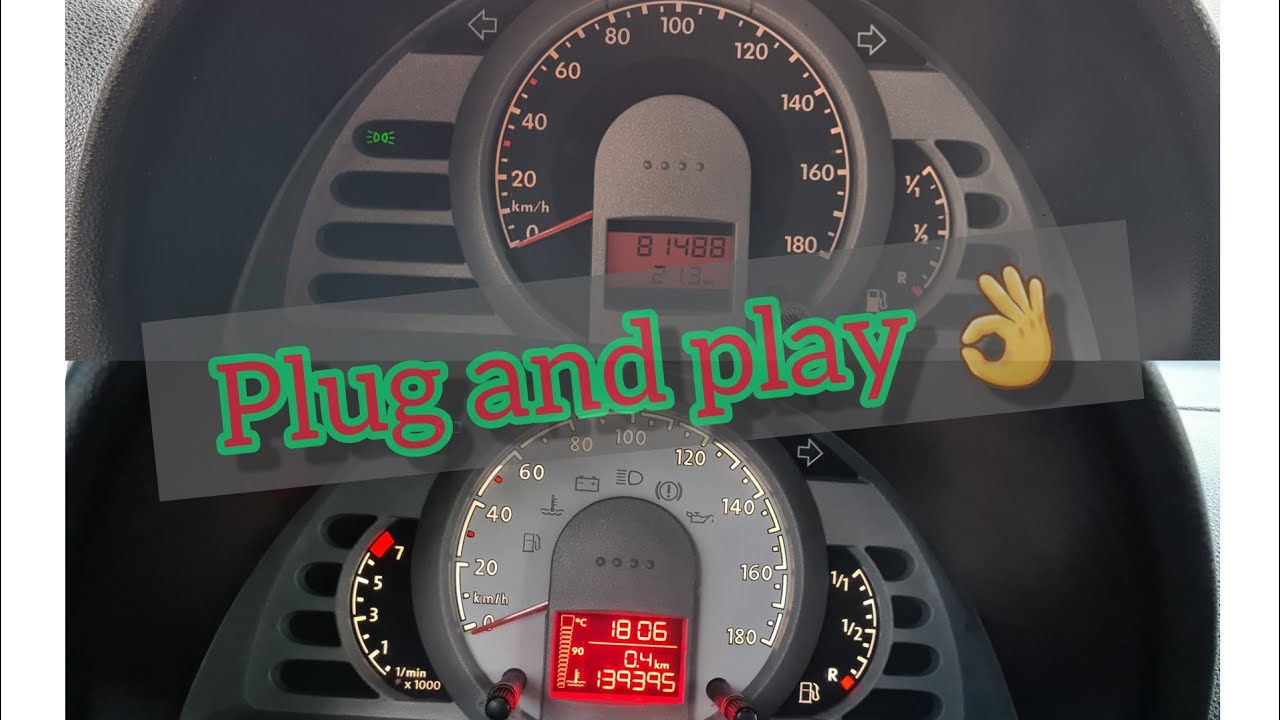 Painel fox, gol, kombi com display odometro apagado.  