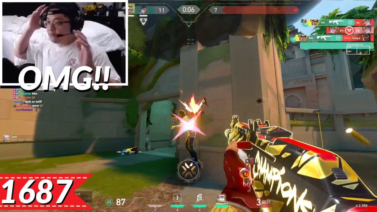 This Spray Control Looks Like Aimbot!! | Most Watched VALORANT Clips Today V1687