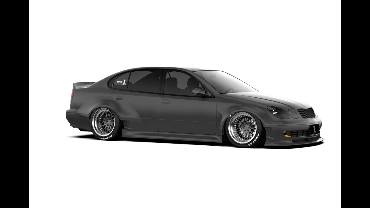 Lexus GS/Toyota Aristo 160. Widebody kit. Tlibekua Design