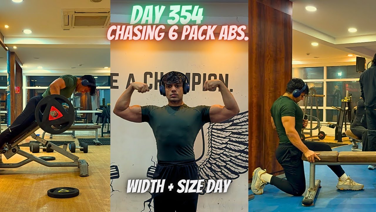 Day 354 – Back & Arms RIPPED 💪 Pull Day Domination