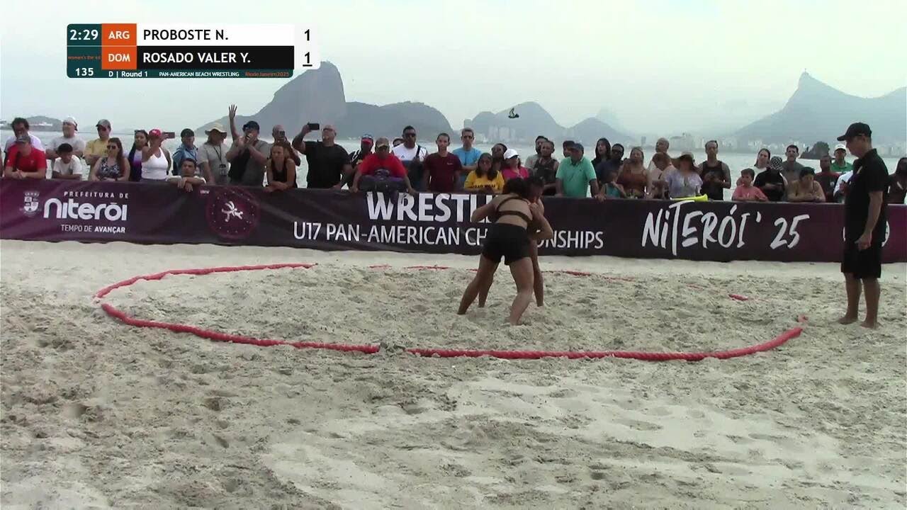 Natalia Elizabeth PROBOSTE (ARG) vs. Yolayni ROSADO VALERIO (DOM) &bull; D | Round 1 &bull; Women's BW 65Kg