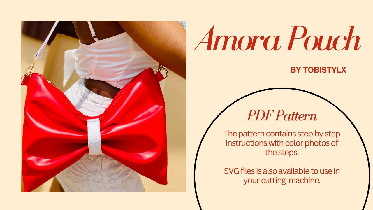 Amora Pouch Pattern