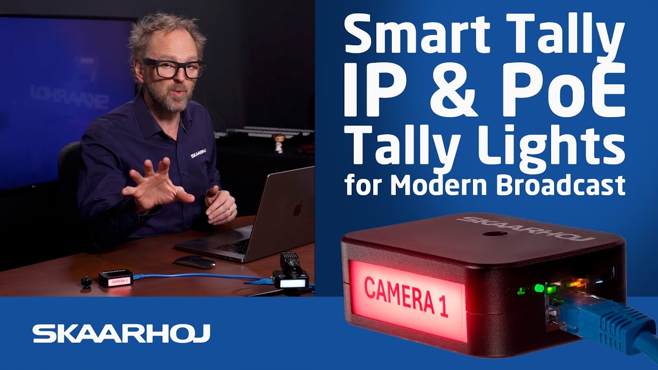 Smart Tally: IP & PoE Tally Lights for Modern Broadcast