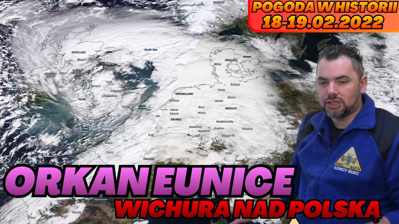Orkan Eunice. Wiatr do 190 km/h. Jak powstał i jakie zniszczenia przyniósł.