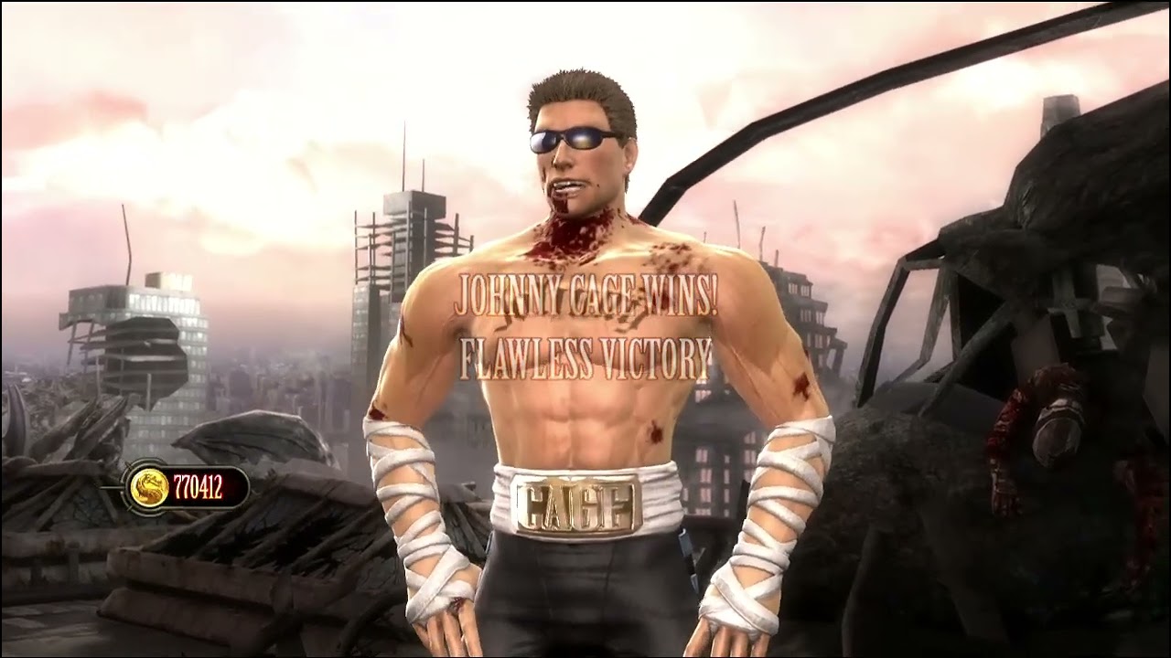 Mortal Kombat 9 (2011) Speedrun - Johnny Cage: 