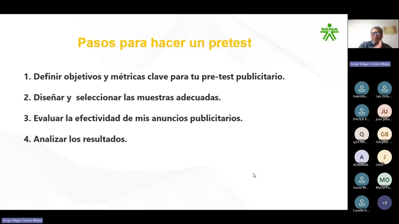 Sesion fichas 3070357 y 3070359 RAP10 GA6AA1EV02  Presentación del pretest de la campaña 20260210 20