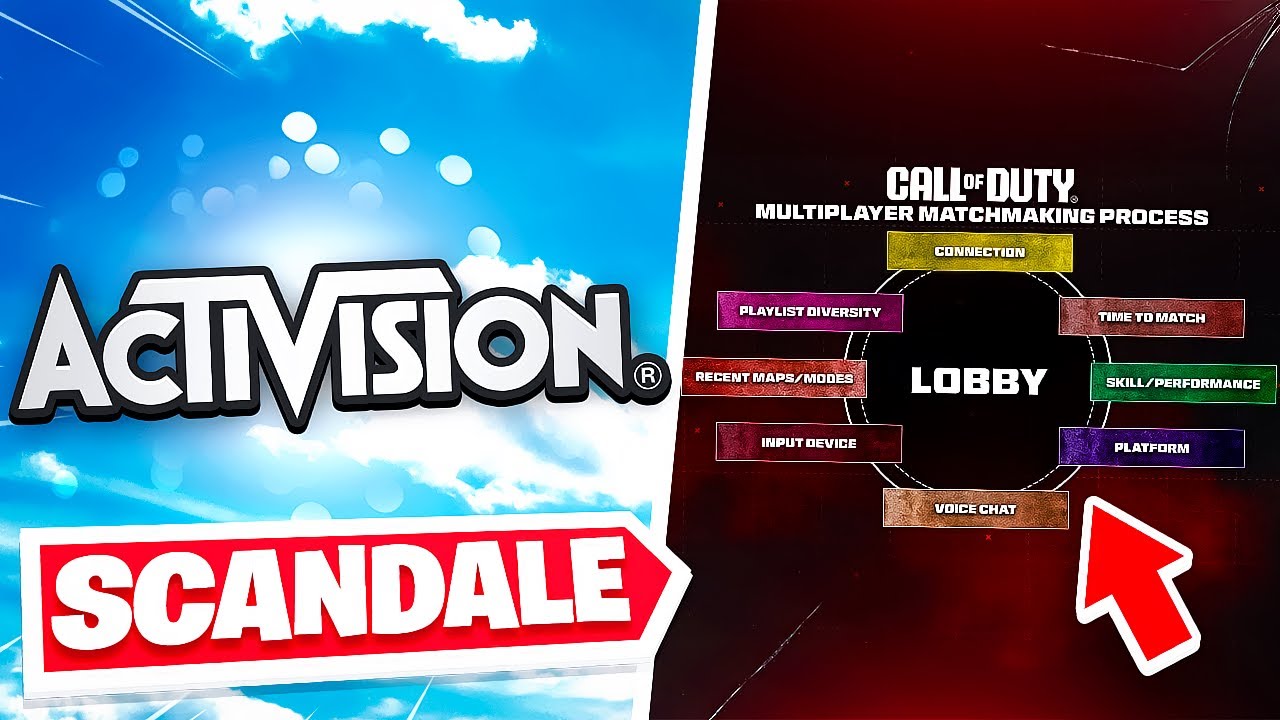 ACTIVISION et le SCANDALE du MATCHMAKING sur CALL OF DUTY .... (ils ont clairement menti)