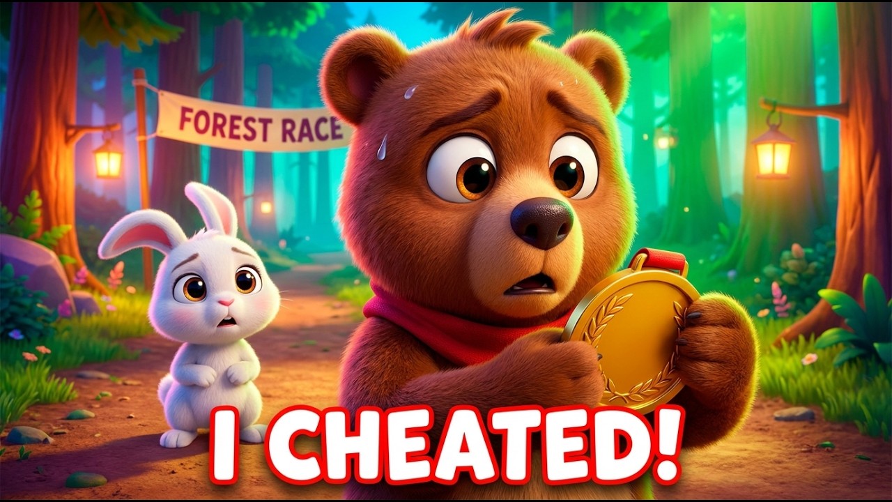 Benny Lied to Win the Race… But Regretted It 😔 | Benny the Bear Ep 8