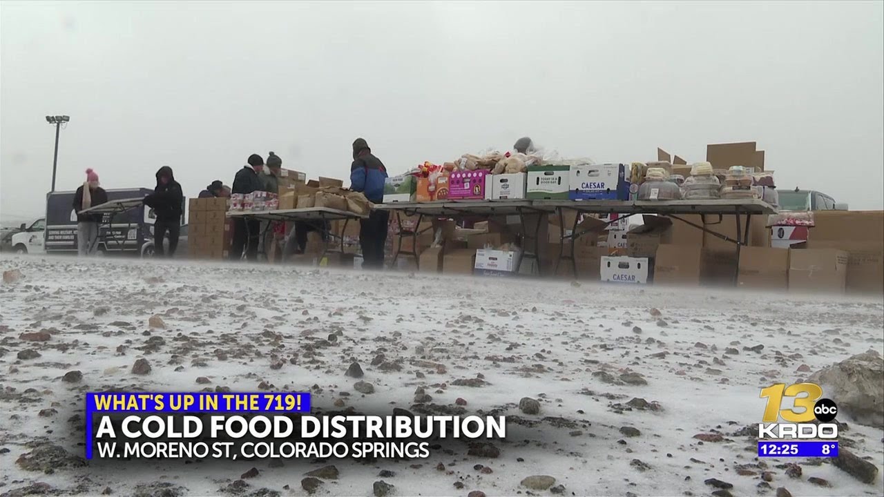 As Winter cold hits, Mt. Carmel continues outdoor community food distribution