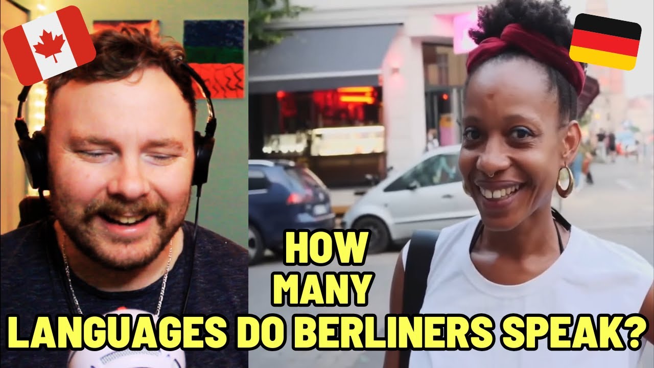 Canadian Reacts to How many languages do people speak in Berlin, Germany?