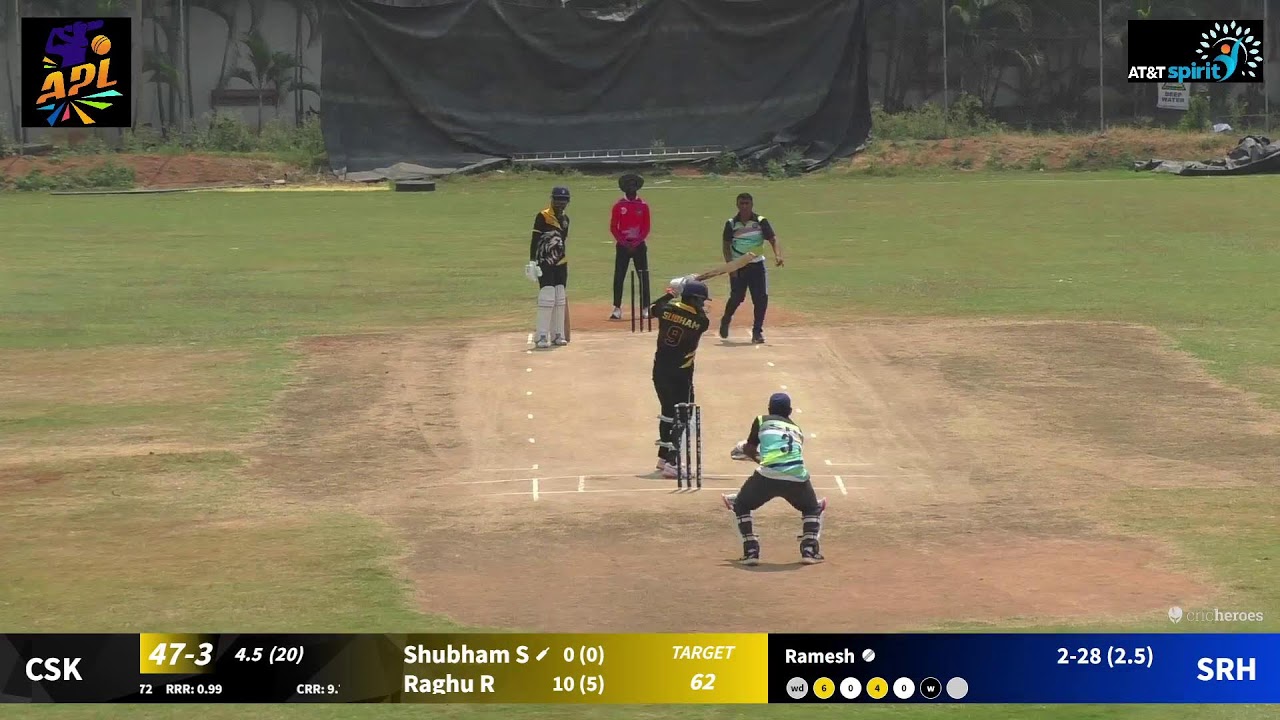 AT&T PREMIER LEAGUE  | SRH VS CIO SUPER KINGS |