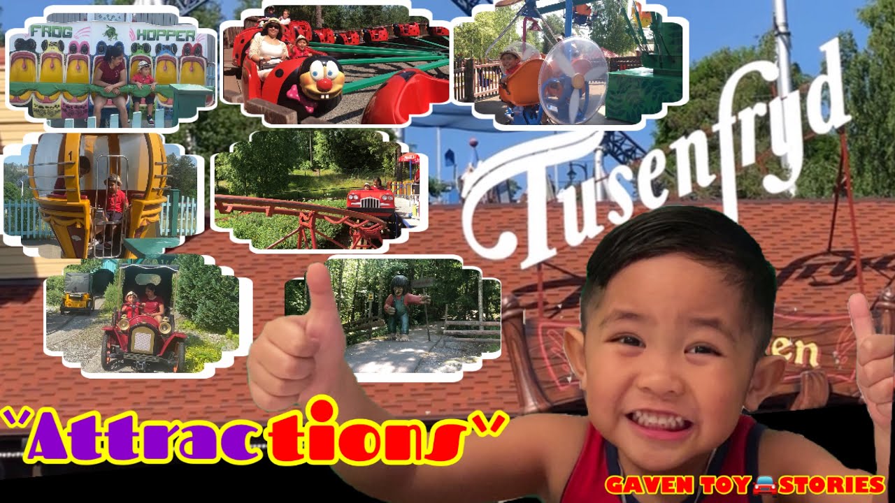 Tusenfryd Amusement Park in Norway | Gaven Toy🚘Stories