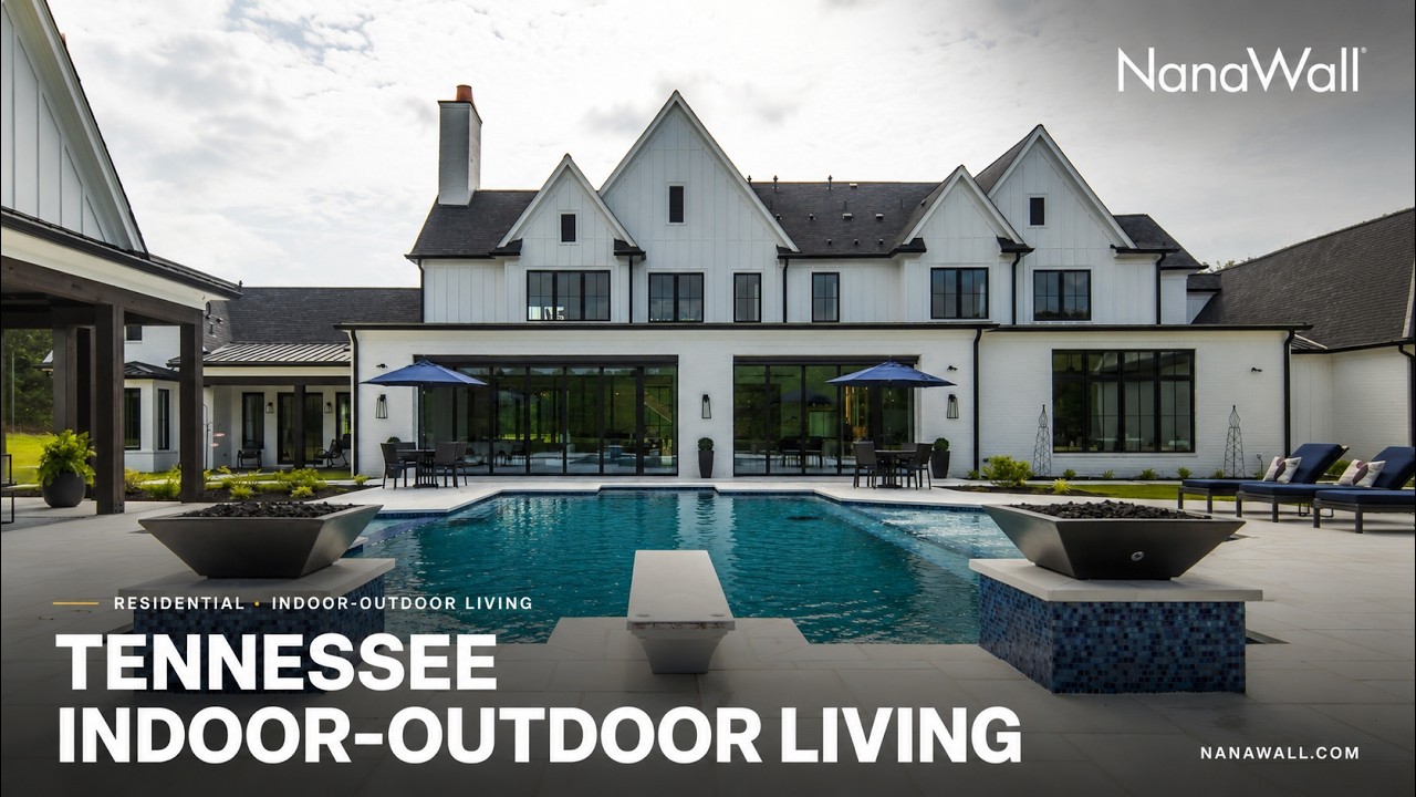Multi-Season Outdoor Living with NanaWall Patio Doors Redefines Entertaining at Home in Arlington TN
