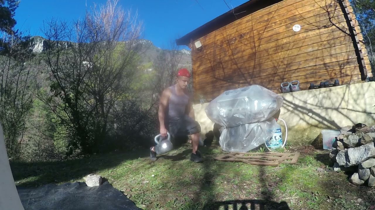 💥 2 KB (20KG) LEGS CROSSWORKOUT PERFECT TRAINING - 45 SEC d'effort video brut sans montage 2/2