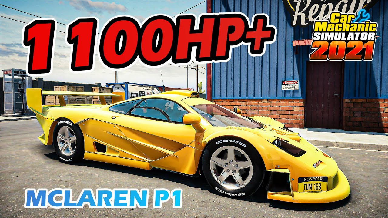 MCLAREN P1 - Top Speed 460KMH  | Car Mechanic Simulator 2021