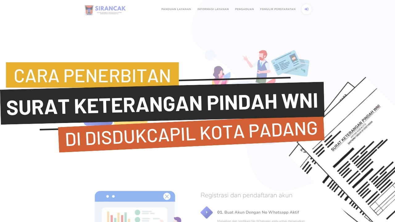 CARA PENERBITAN SURAT KETERANGAN PINDAH WARGA NEGARA INDONESIA DI DISDUKCAPIL KOTA PADANG