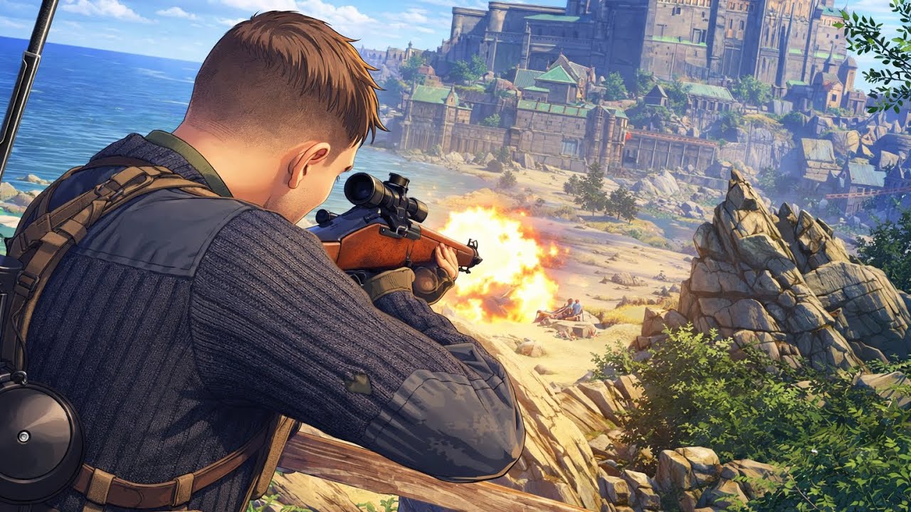 Sniper Elite 5 Gameplay Walkthrough Part 3 (4K)