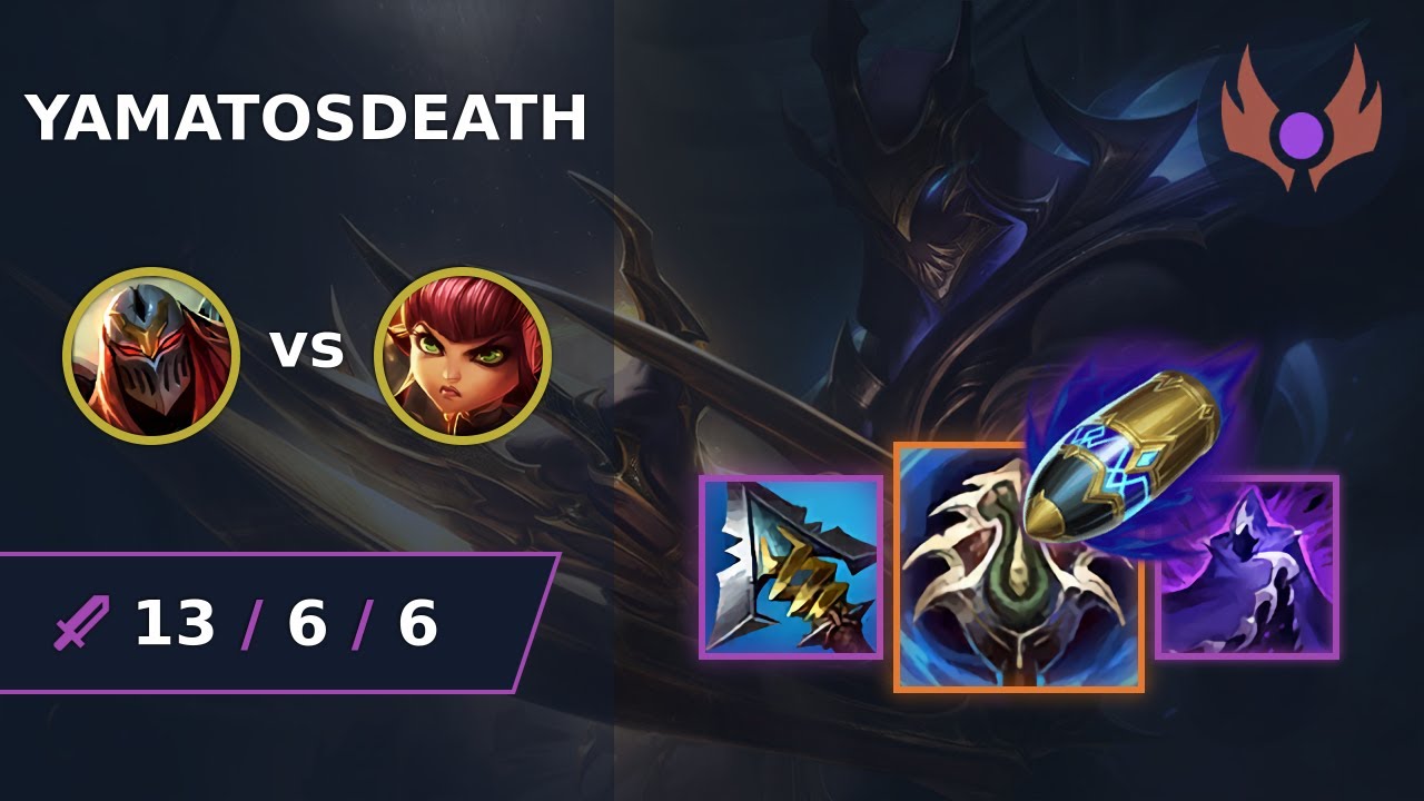 [ yamatosdeath ] Zed MID vs Annie | EUW MASTER | LOL Season 2024