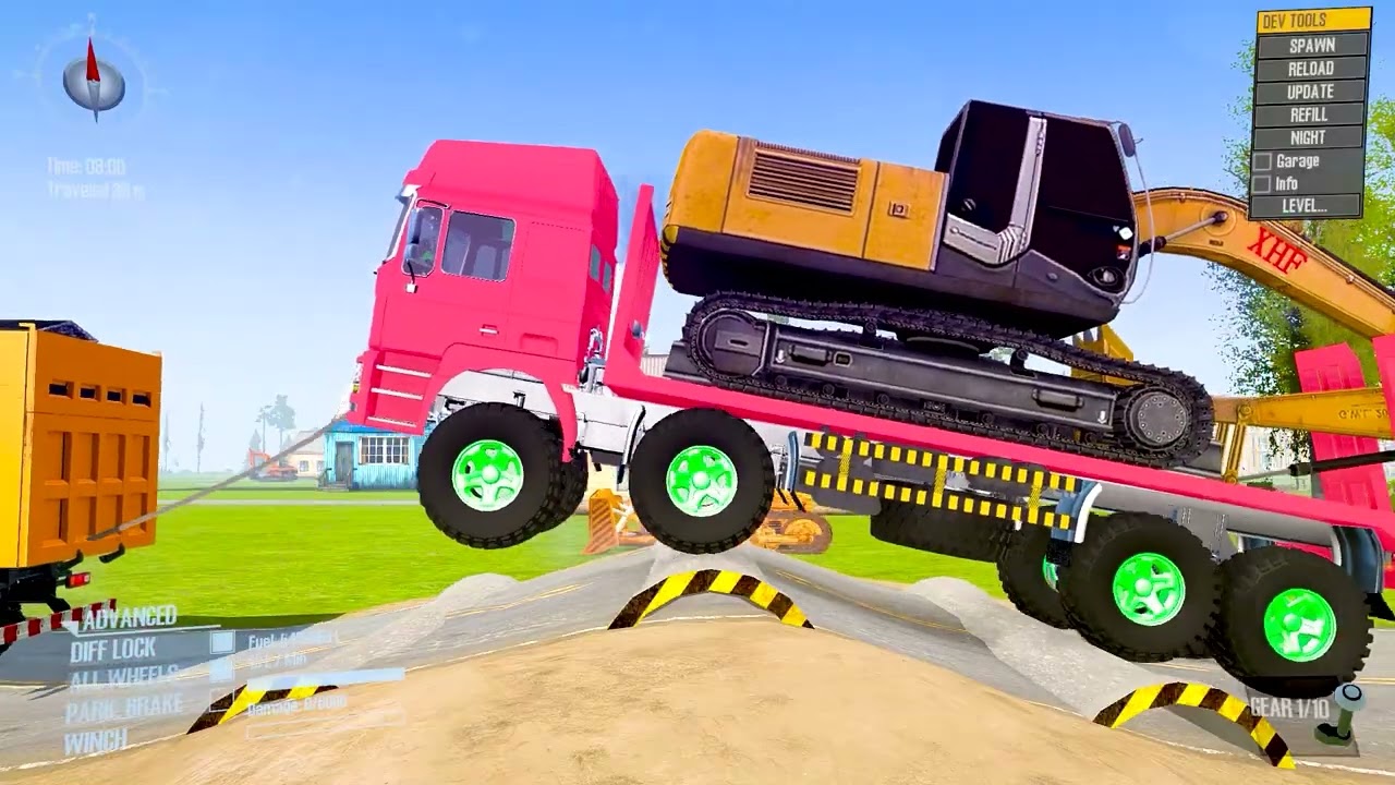 Trucks vs COLLAPSE Broken Road #110 Spintires: Mudrunner Fails & Crashes 2026!