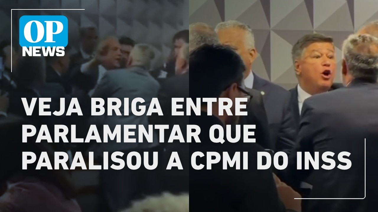 Confus&atilde;o na CPMI do INSS: veja o momento da briga entre parlamentares l O POVO NEWS