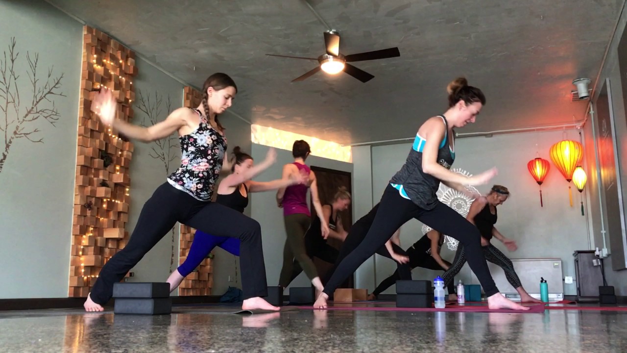 60 minute Baptiste Power Yoga practice