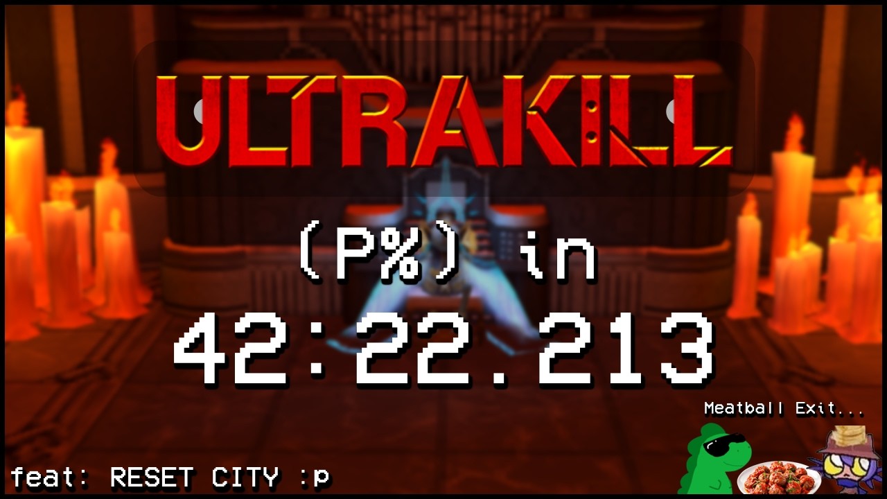 ULTRAKILL Full Game P% in 42:22.213 (World Record)