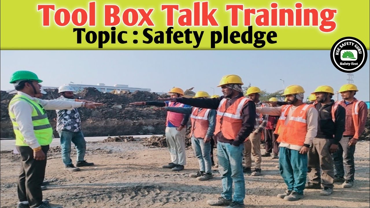 TBT meeting || safety pledge