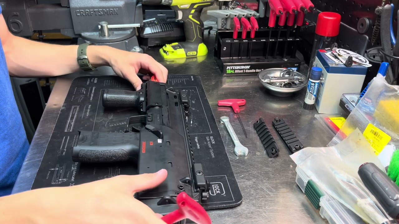 VFC MP7 GBB Orange Tip Removal