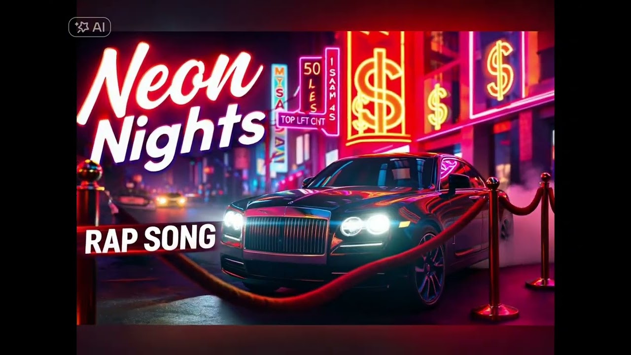 Neon Nights 🌃 | AI Trap Music | Money, Cars & Nightlife