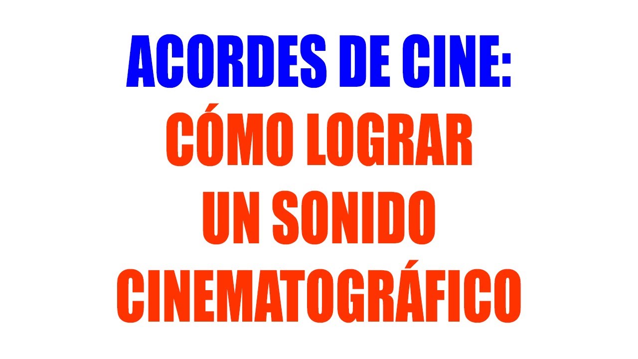 Acordes de Cine 🎬:  Cómo Lograr un Sonido Cinematográfico Orquestando en Cubase 🎼✨