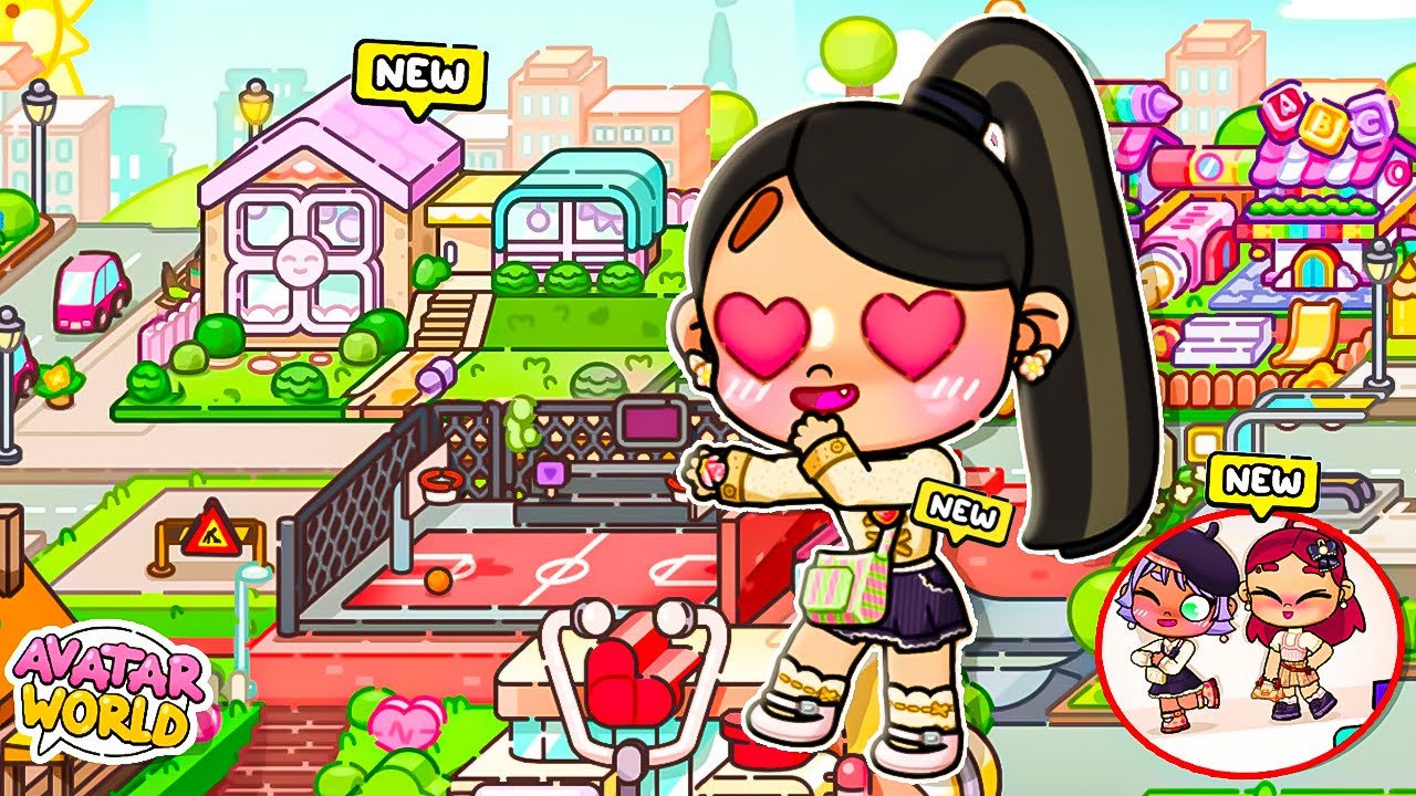 TOUTE LES NOUVEAUTÉS ET MISE À JOUR À VENIR ET MAISON KAWAII CETTE SEMAINE ?! SUR AVATAR WORLD !  👑