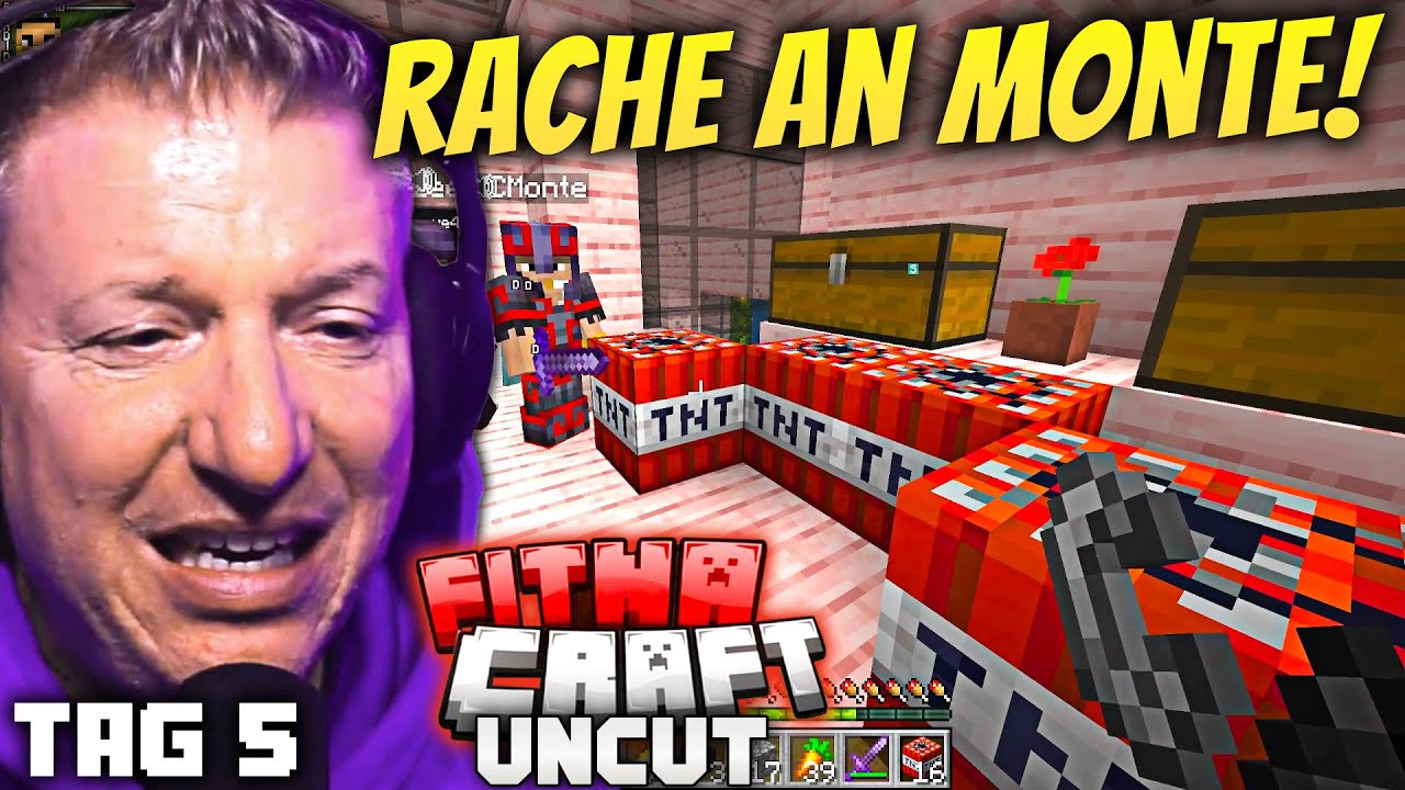 MONTE war BÖSE🤬 JETZT wird GESPRENGT🧨🤣 | SCHRADIN bei FITNACRAFT UNCUT #5
