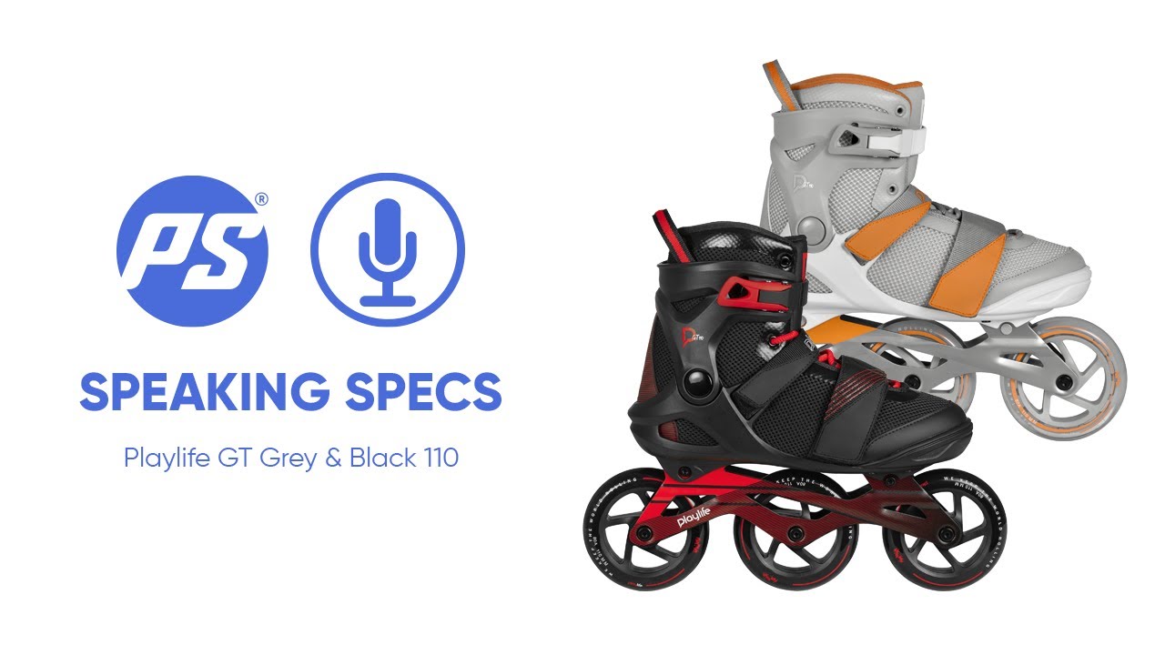 Playlife GT Grey & Black 110 - Speaking Specs