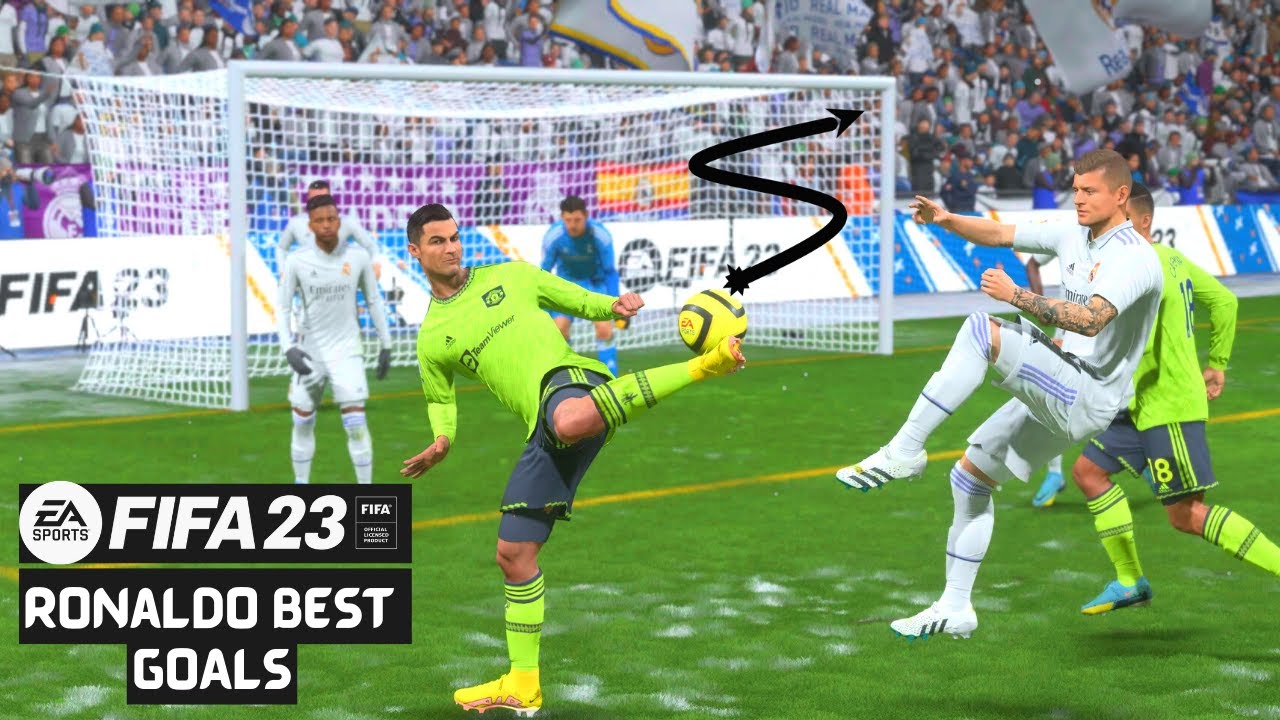 FIFA 23 — ЛУЧШИЕ ГОЛЫ РОНАЛДУ №1 | PS5 [4K60] HDR