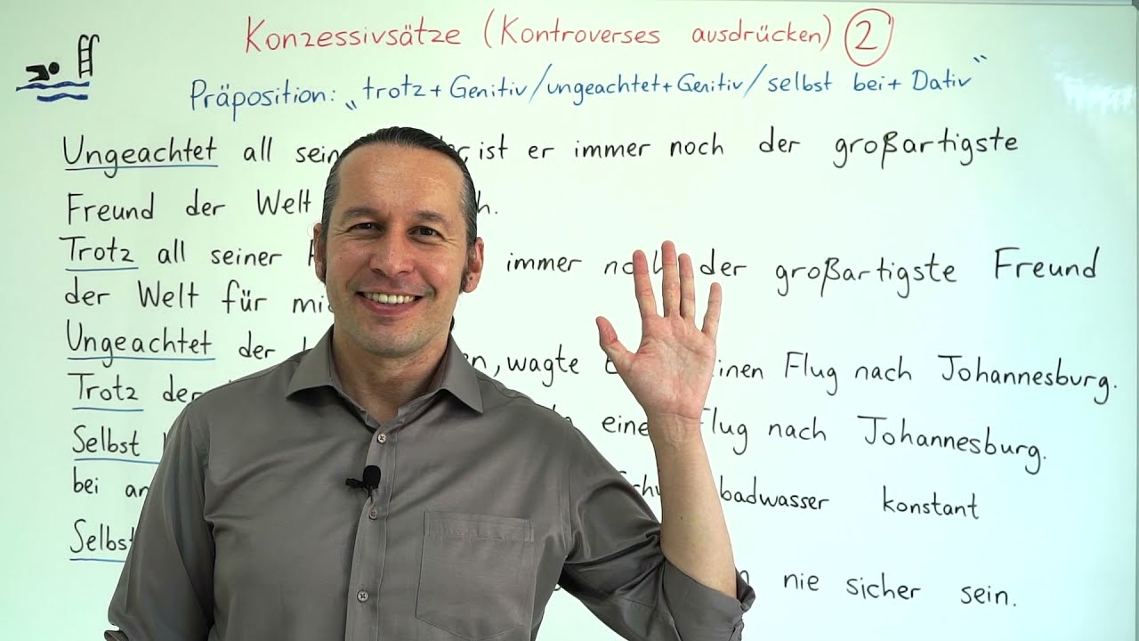 Almanca C1 İleri Seviye Ders - 41 Konzessivsätze (Kontroverses ausdrücken) Bölüm 2