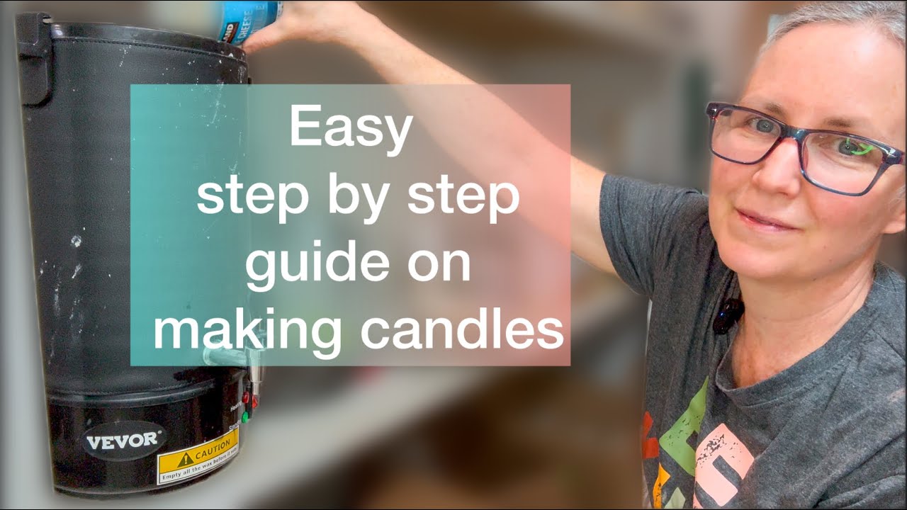 Join me as I make 100% pure Soy wax candles