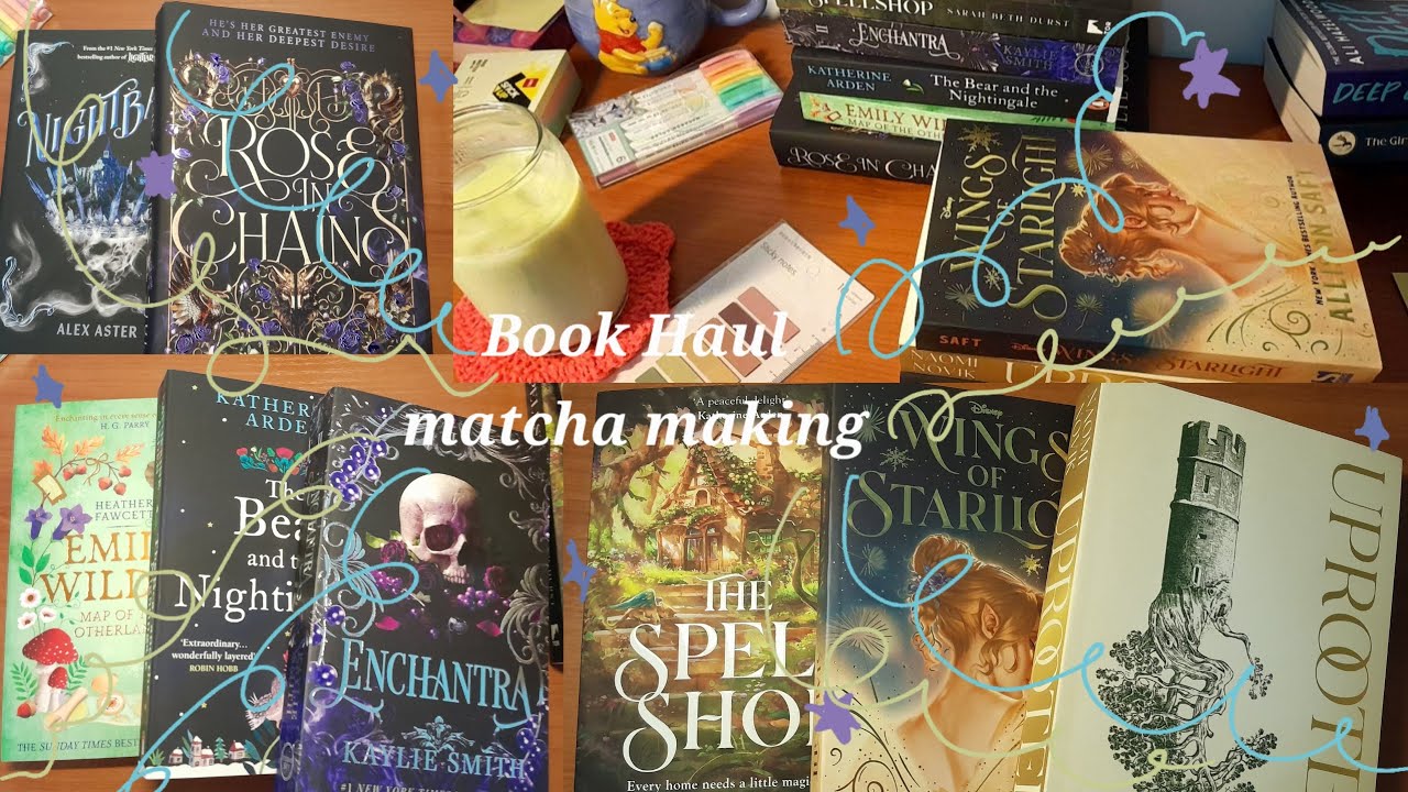 A chatty book haul🍵📖🩷
