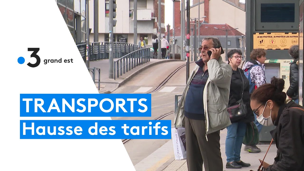 Transports en commun et parkings : hausse des tarifs à Nancy